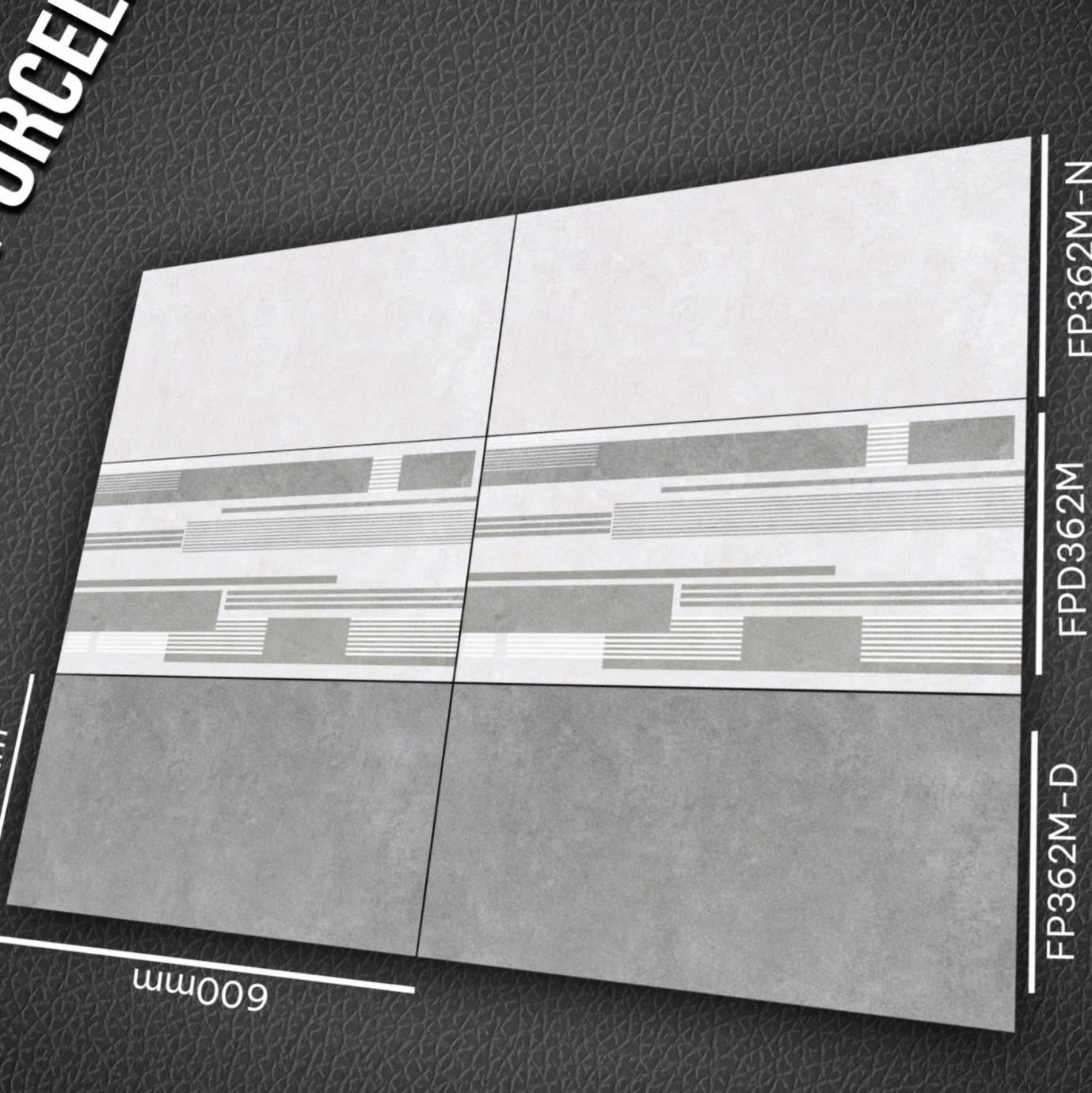 Gạch ốp lát 30x60cm Fico (Đậm)-4411